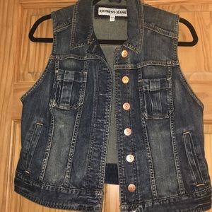 Express Jean vest